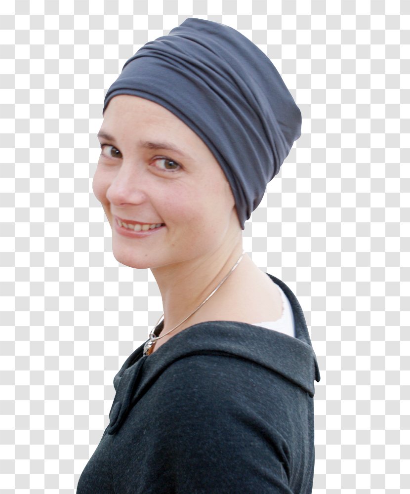 Headgear Knit Cap Turban Hat Hair Loss - Head Transparent PNG