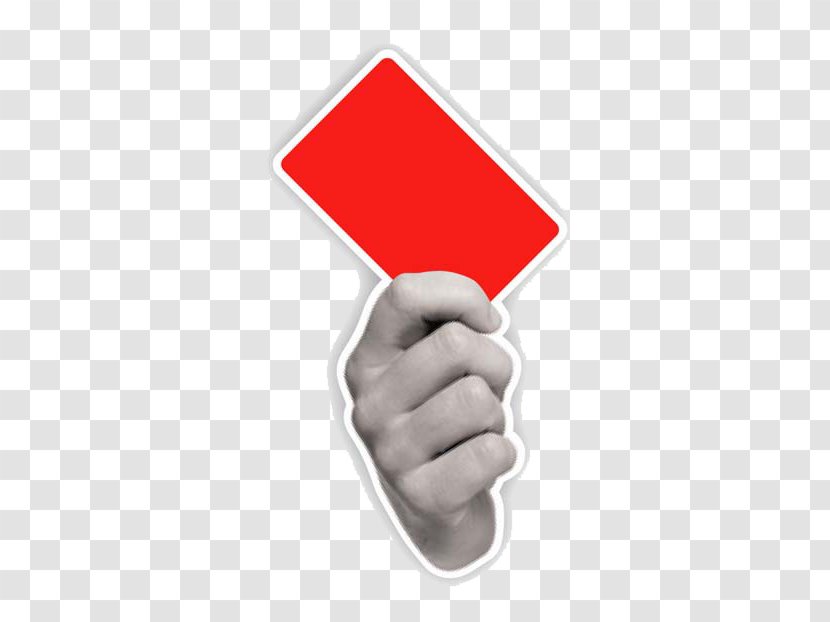 Red Card Yellow Credit Association Football Referee Transparent PNG