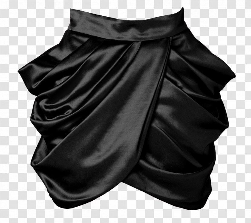 Skirt T-shirt Silk Clothing - Tshirt - Drapes Transparent PNG
