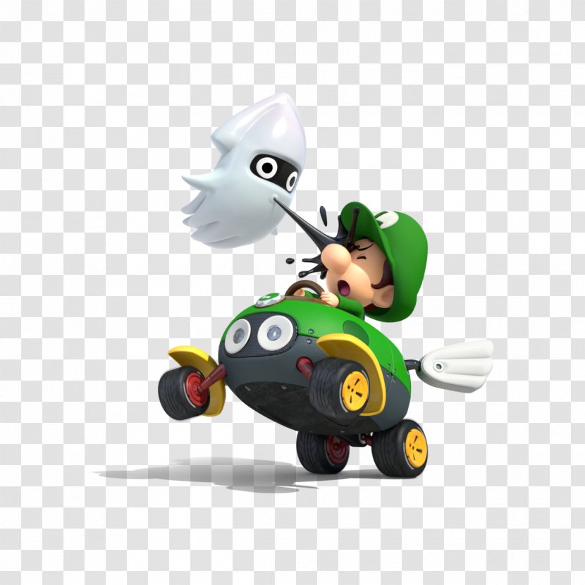 Mario Kart 8 Bros. Wii Luigi - Bros Transparent PNG
