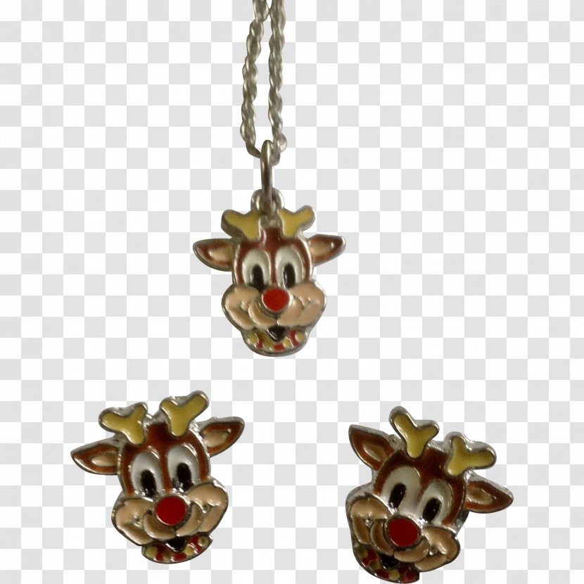 Reindeer Earring Giraffe Christmas Ornament Day Transparent PNG