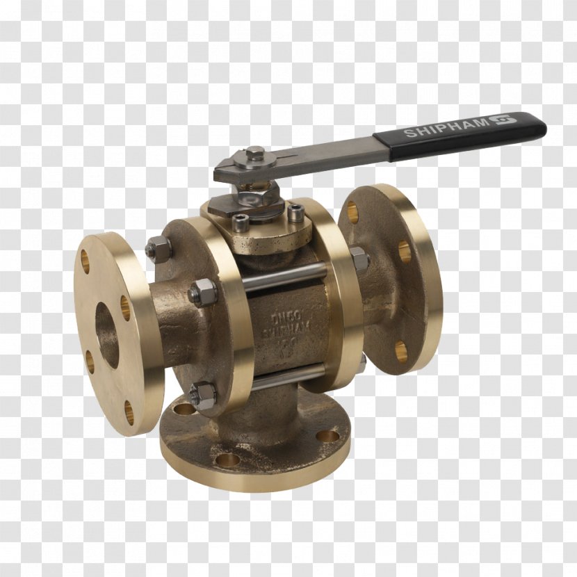 Ball Valve Flange Stainless Steel Monel - Hardware Transparent PNG