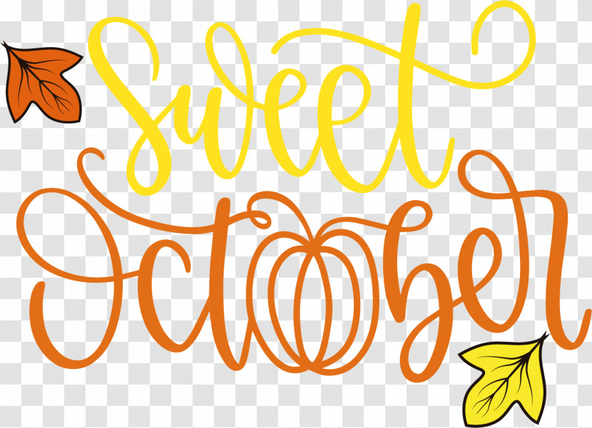 Sweet October October Autumn Transparent PNG