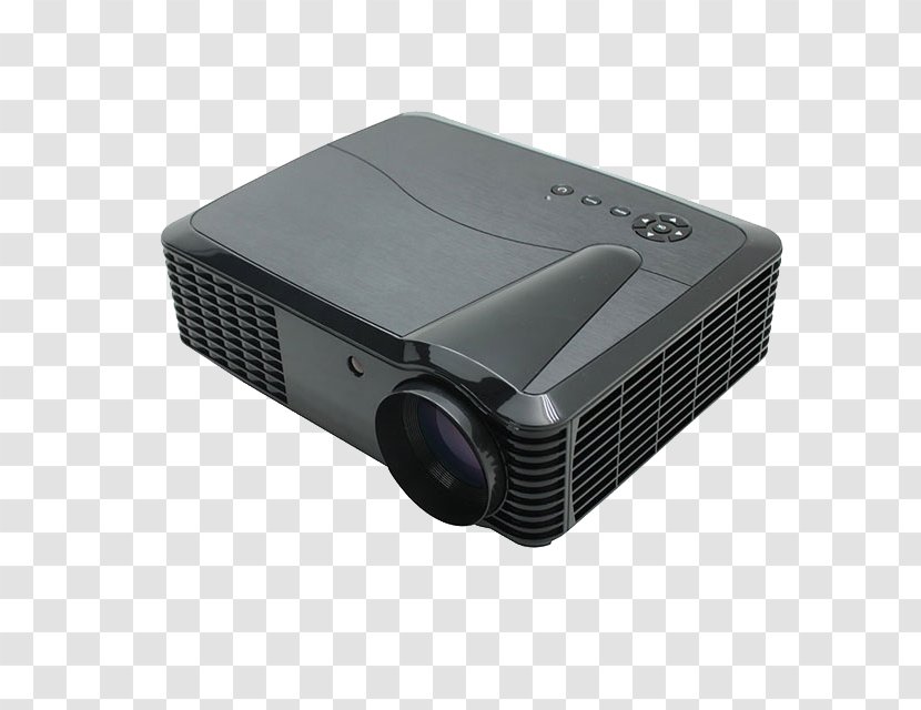 LCD Projector Video HDMI - Output Device - Black Transparent PNG