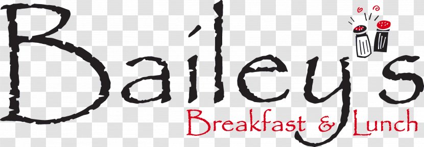 Bailey's Breakfast & Lunch Logo Brand Font - Omaha Transparent PNG