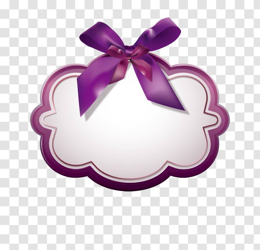 Purple Ribbon - Flower - Notes Transparent PNG