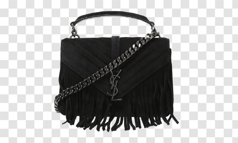 Handbag Leather Yves Saint Laurent - Brand - Ms. Black Shoulder Bag Transparent PNG