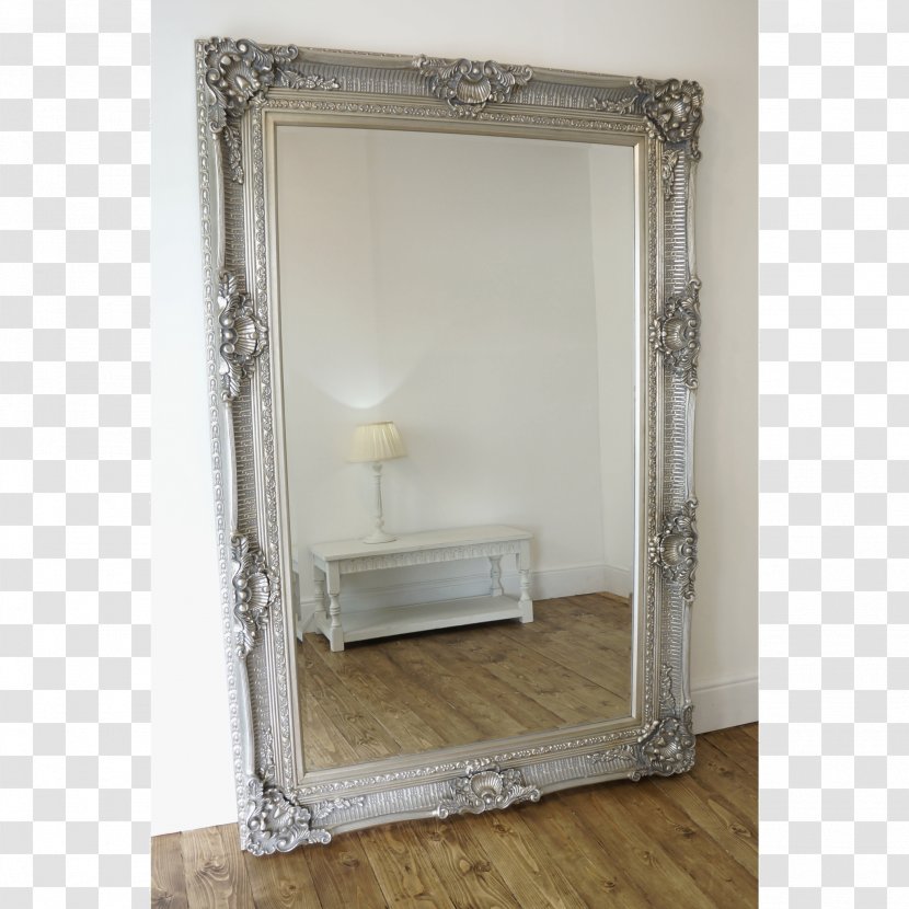 Mirror Silver Picture Frames Wall Furniture - Shabby Chic Transparent PNG