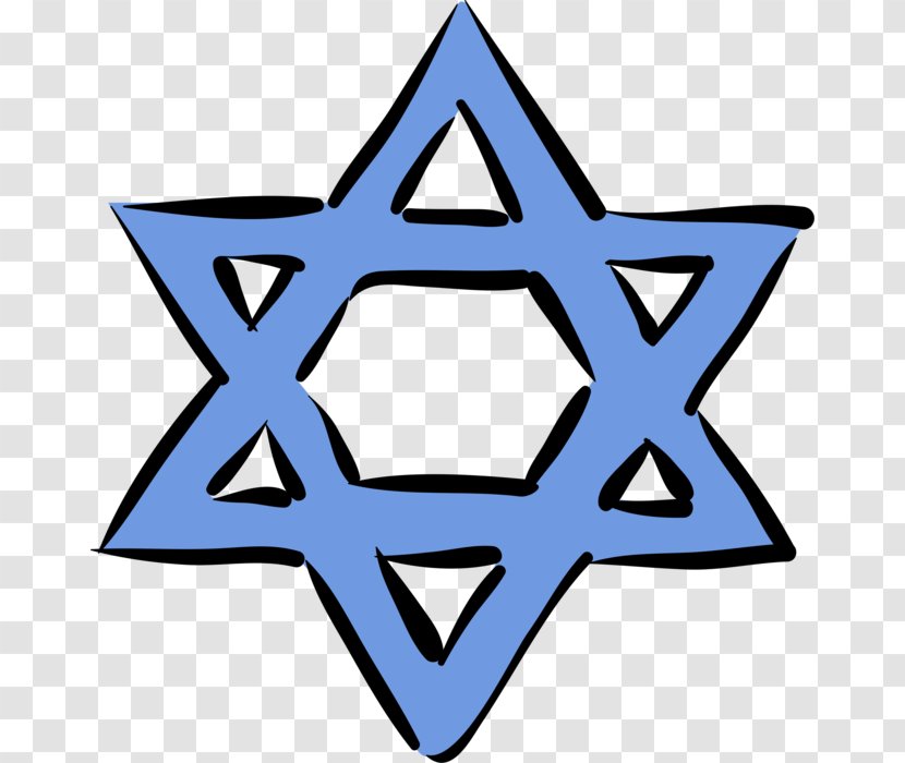 Star Of David Religious Symbol Clip Art Judaism - Religion Transparent PNG