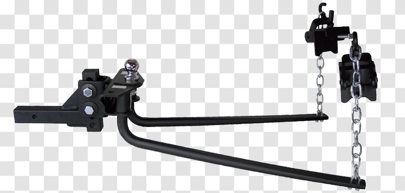 Car Tow Hitch Towing Trailer Weight Distribution - Truck Transparent PNG