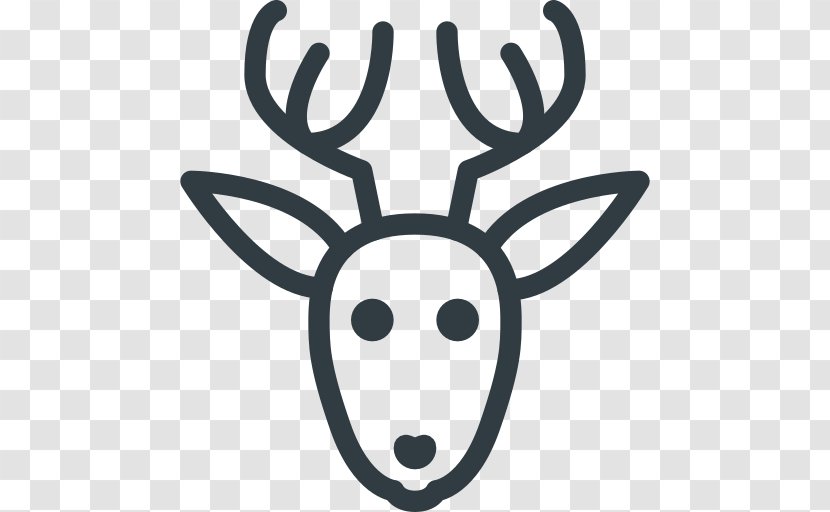 Vector Graphics Reindeer Illustration - Deer Transparent PNG