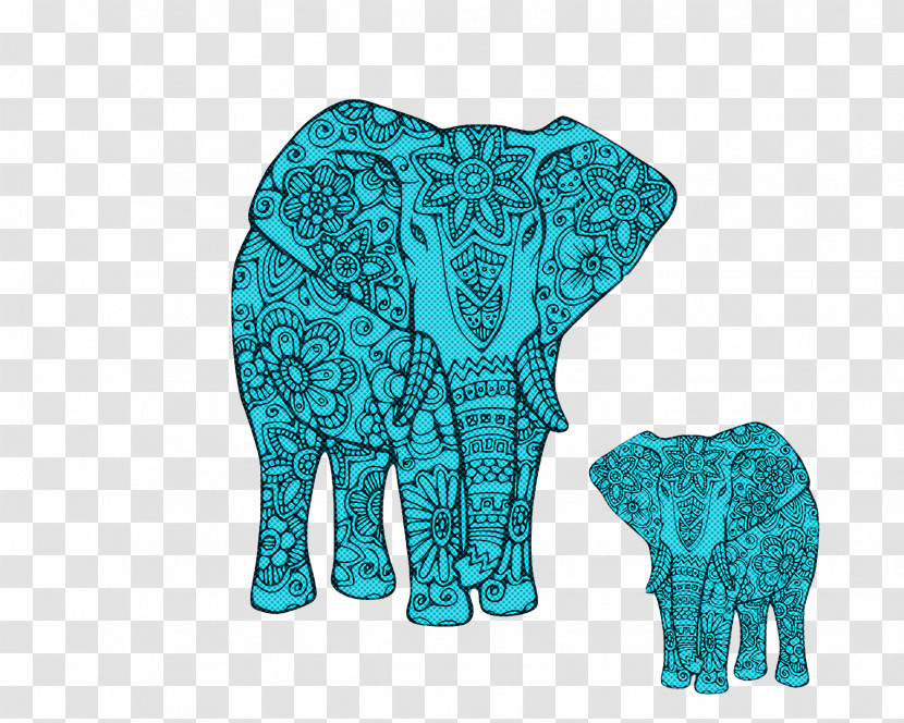 Indian Elephant Transparent PNG