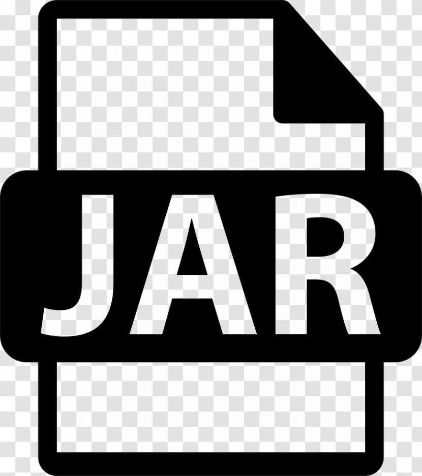 JAR Computer File Filename Extension - Black And White - Jar Transparent PNG