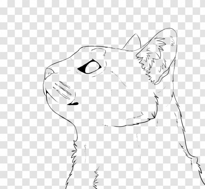 Line Art Siamese Cat Bengal Drawing DeviantArt - Tree - Kitten Transparent PNG