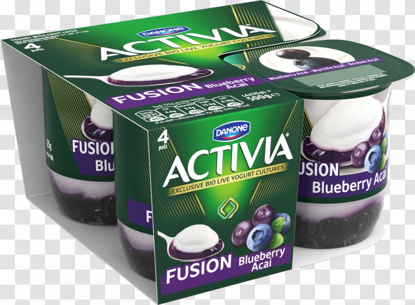 Milk Flavor Activia Yoghurt Dairy Products - Brand Transparent PNG