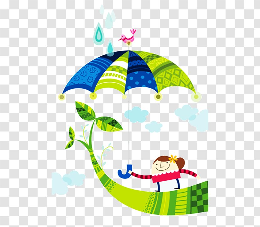 Umbrella Rain Clip Art - Cartoon - Creative Storm Transparent PNG