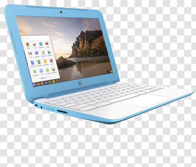 Laptop Intel HP Chromebook 14-ak000 Series Celeron - Electronic Device Transparent PNG