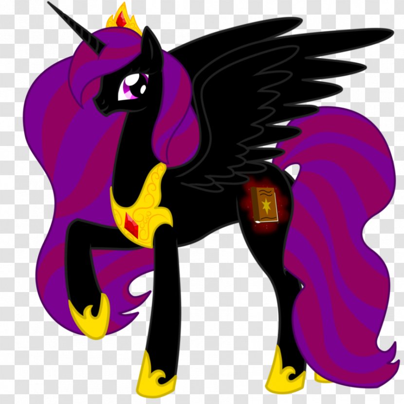 Pony DeviantArt Horse - Mythical Creature - Blackmoon Transparent PNG