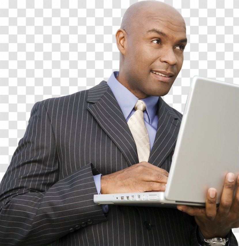 Laptop Computer Keyboard Stock Photography - Financial Adviser - Office Man Transparent PNG