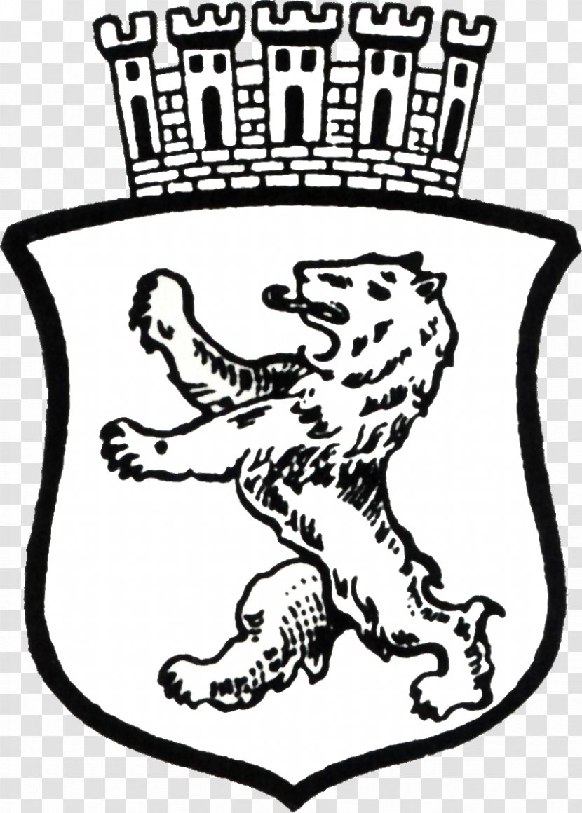 Coat Of Arms Berlin Ausmalbild West - Art - Knight Transparent PNG