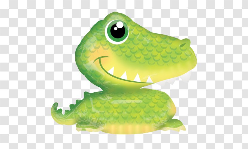 Alligators Crocodile Mylar Balloon True Frog - Gas Transparent PNG