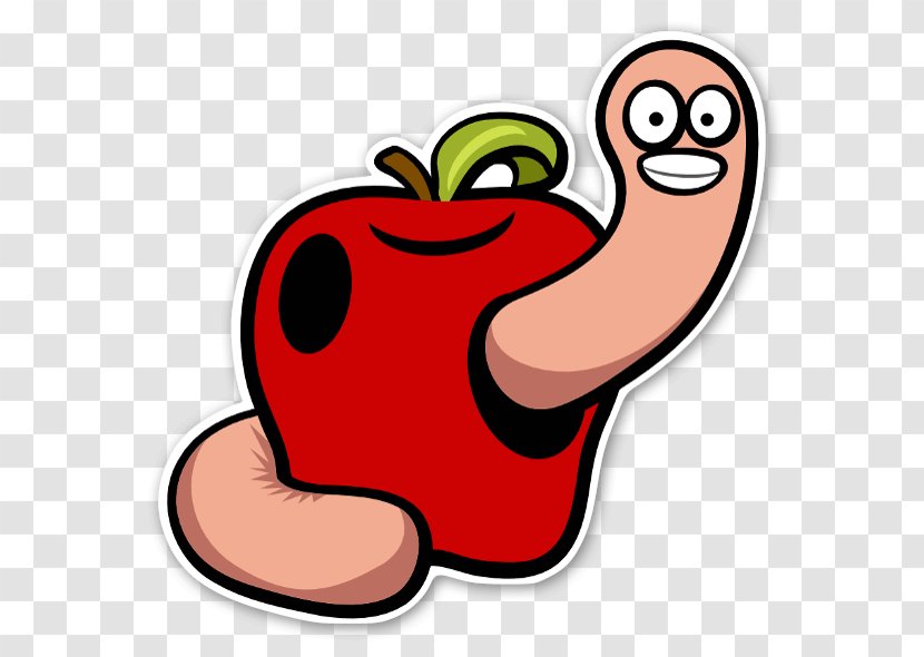 Worm Apple - Tree Transparent PNG