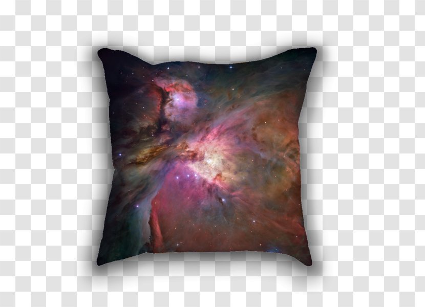 Orion Nebula Pillars Of Creation Hubble Space Telescope - Messier 43 - Throw Pillows Transparent PNG