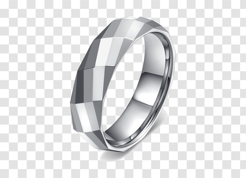 Wedding Ring Silver - Titanium - Steel Transparent PNG