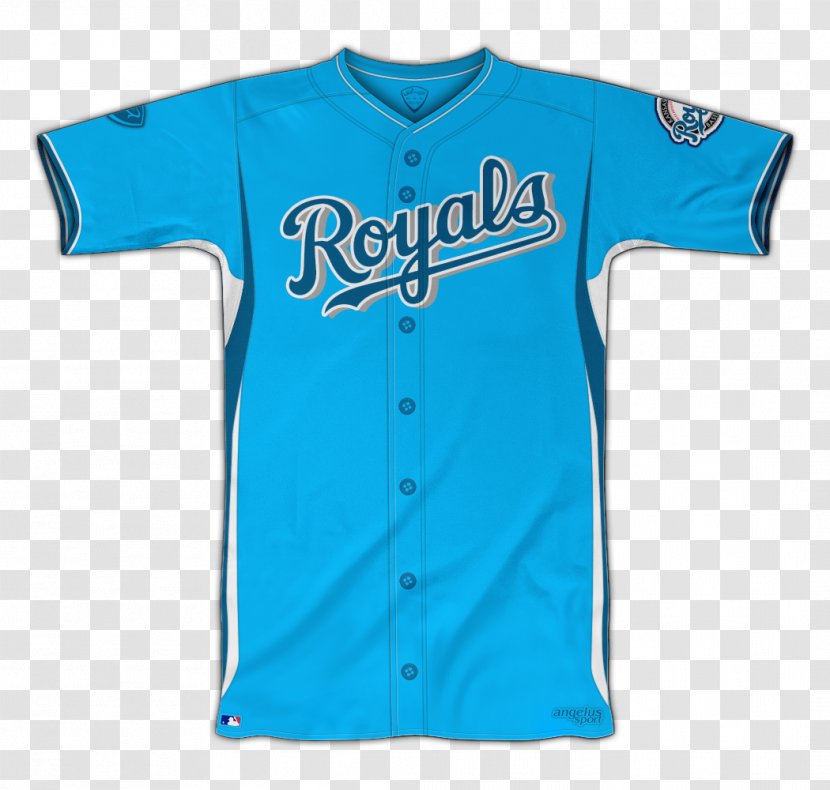Sports Fan Jersey T-shirt Kansas City Royals Baseball Uniform Sleeve Transparent PNG