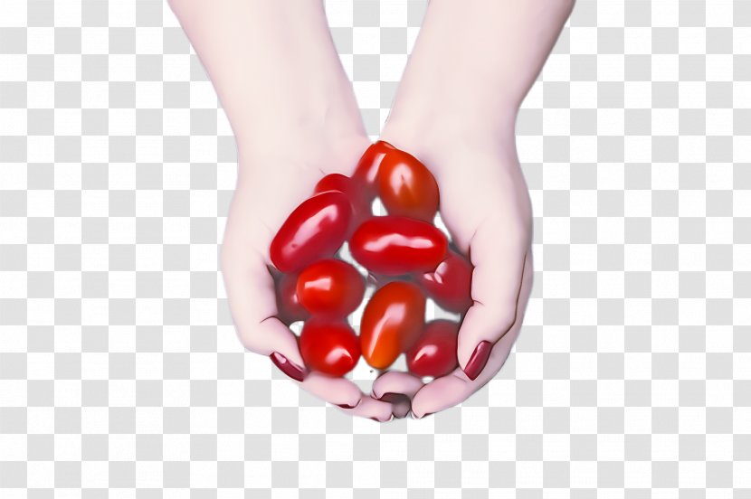 Red Leg Hand Footwear Joint - Pomegranate Food Transparent PNG