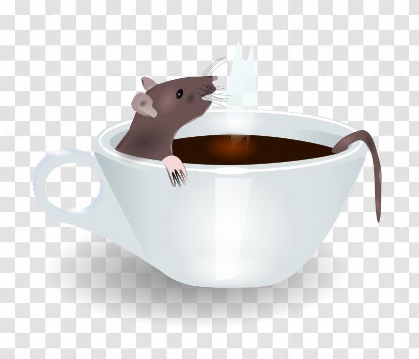 Coffee Cup Laboratory Rat Cafe - Serveware - Red Beans Transparent PNG