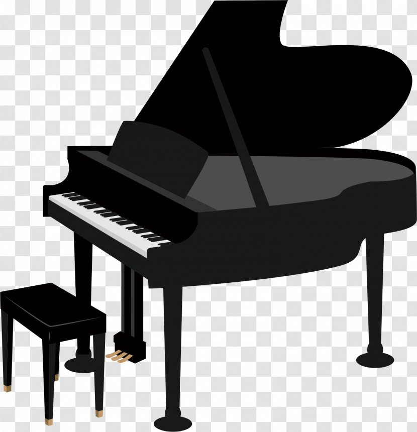 Grand Piano Drawing Clip Art - Heart Transparent PNG