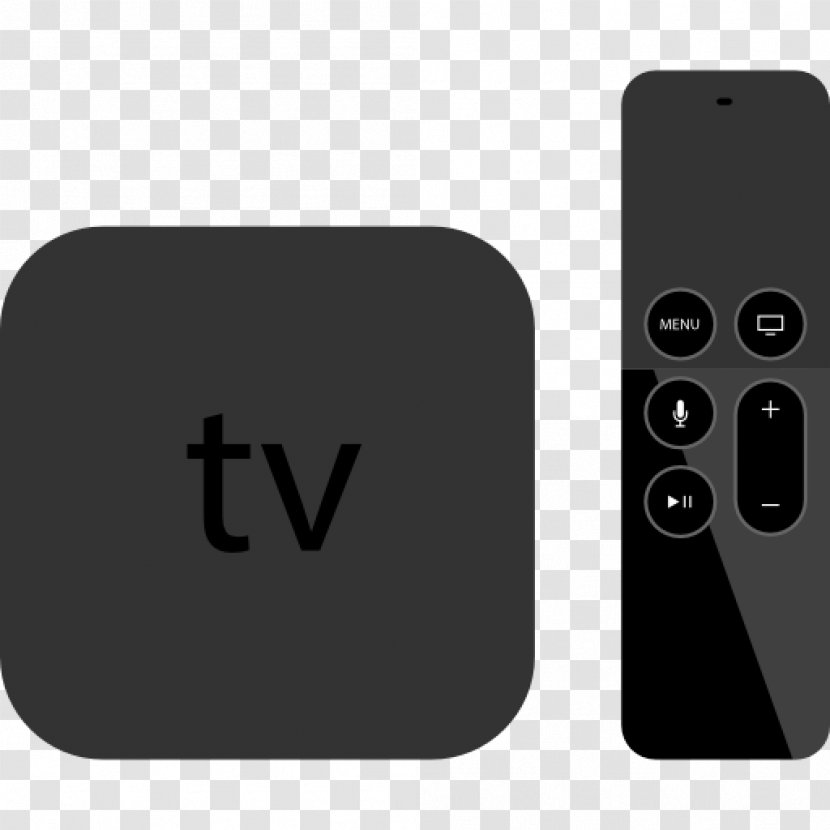 Apple TV (4th Generation) Television - Tv Icon Transparent PNG