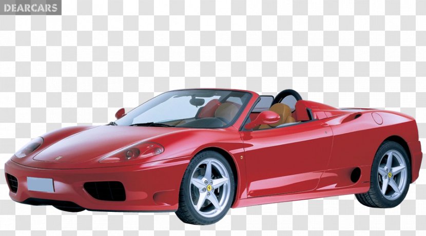 2003 Ferrari 360 Modena 2001 2005 Maranello - Red Transparent PNG