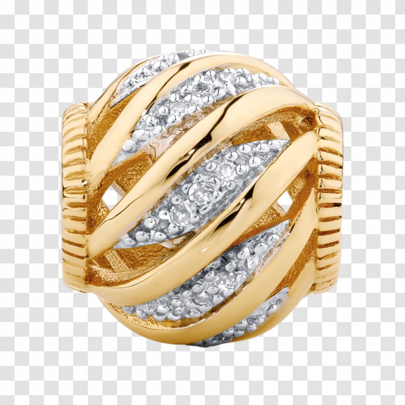 Bling-bling Gold Diamond Bling - Ring Transparent PNG