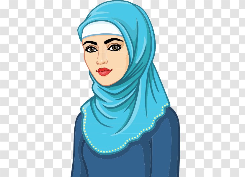 Hijab Muslim Royalty-free Islam - Watercolor Transparent PNG