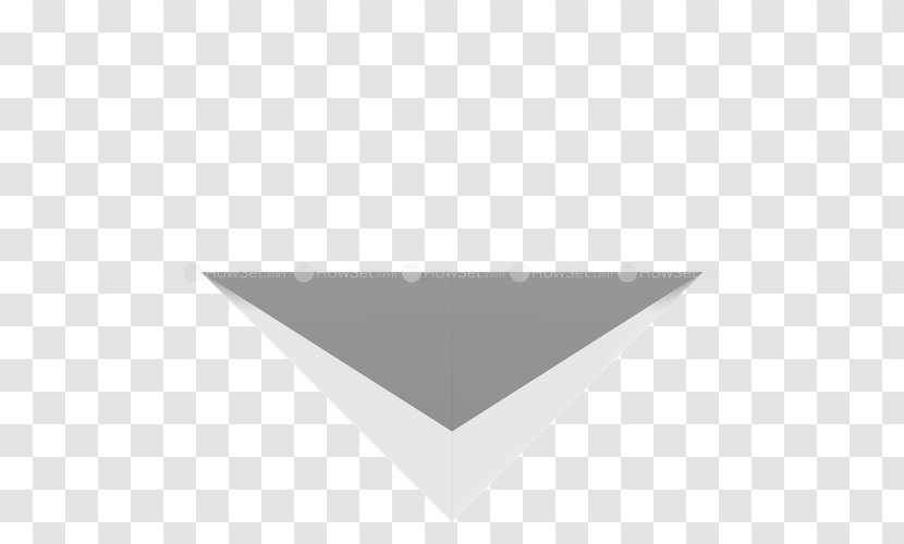 Triangle Font - Fold Paper Transparent PNG