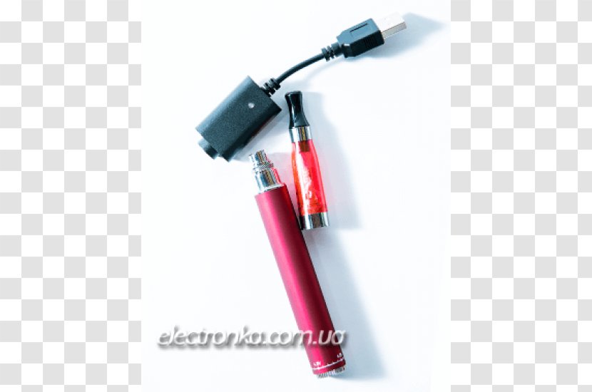 Electronic Cigarette Ampere Hour Battery Ego Modell - Electronics - Red Twist Transparent PNG