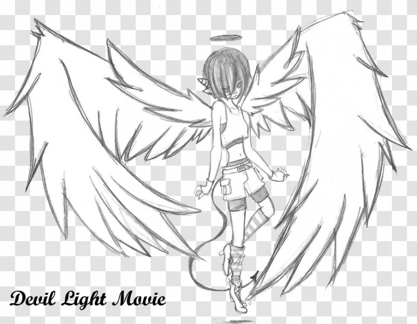 Lucifer Michael Devil Drawing Angel - Flower Transparent PNG