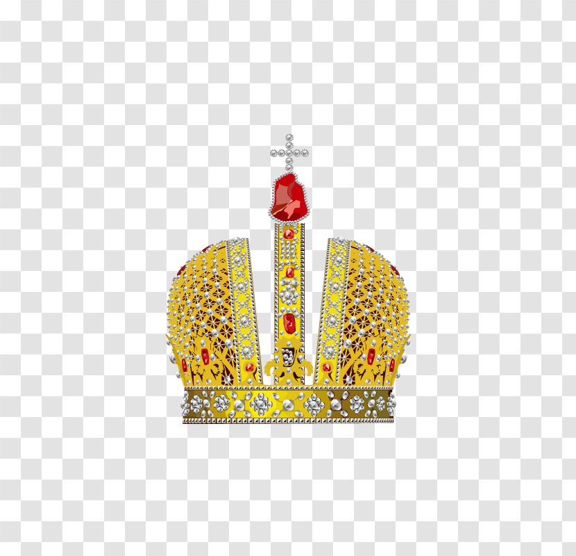 Crown Ruby Computer File - Yellow Transparent PNG