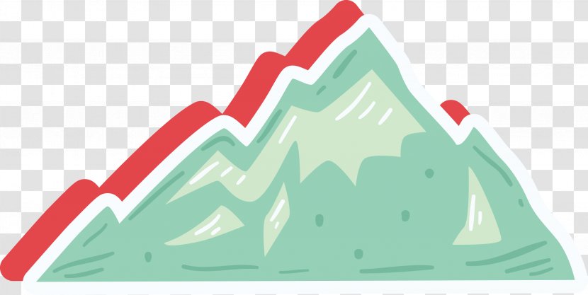 Cartoon Mountain Clip Art - Area - Green Icon Transparent PNG