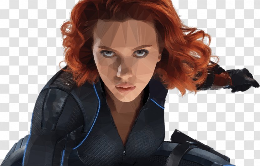 Scarlett Johansson Black Widow Avengers: Age Of Ultron Spider-Man Hulk - Watercolor - Tree Transparent PNG