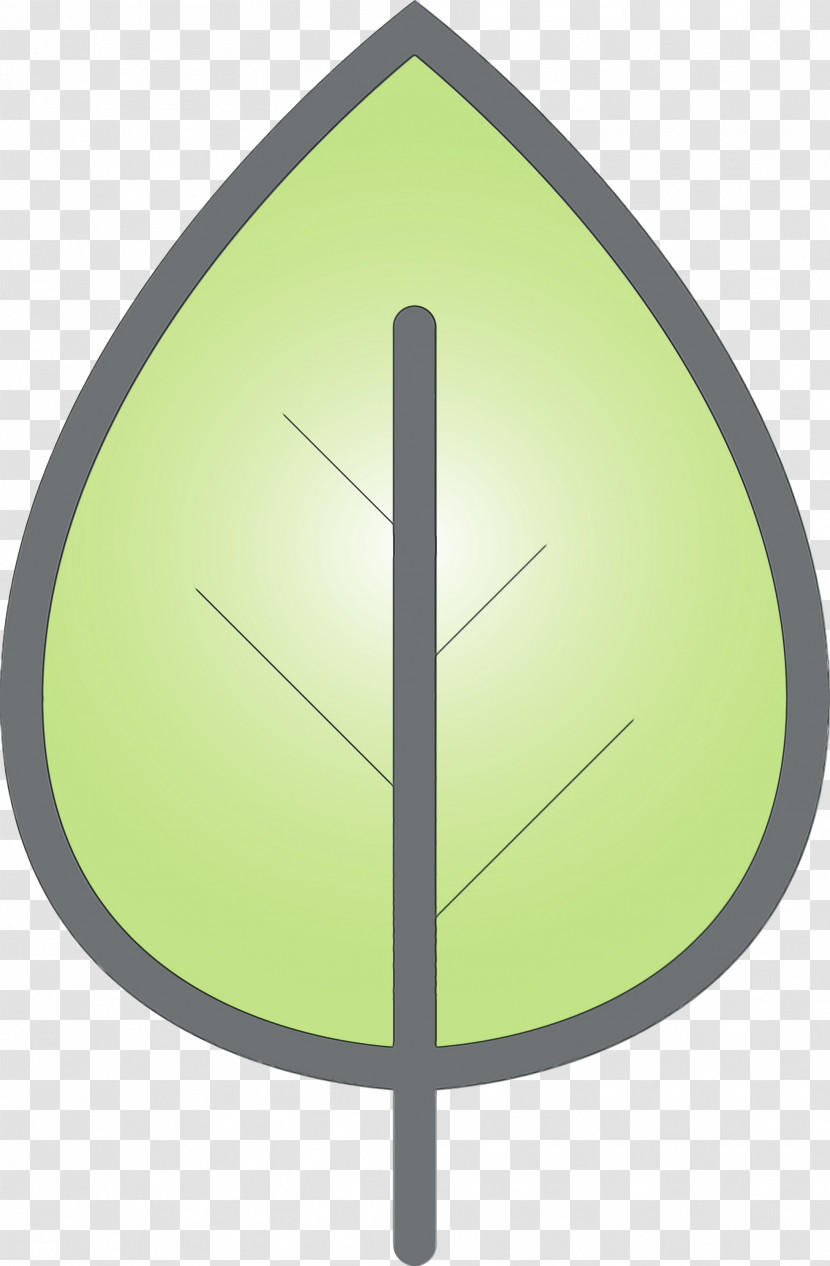 Green Sign Leaf Plant Circle Transparent PNG