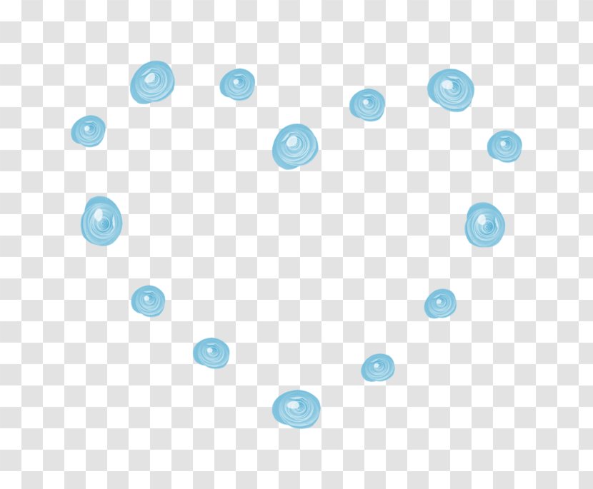 Circle Area Pattern - White - Heart-shaped Water Droplets Transparent PNG