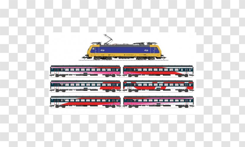 Märklin NS Class 186 Locomotive Rail Transport Modelling Fyra - Vehicle - World Scenery Transparent PNG