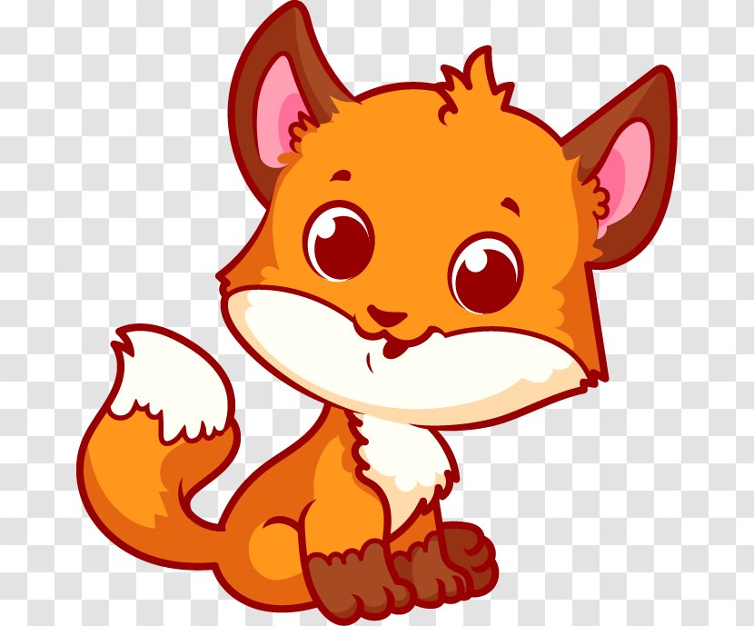 Cartoon - Snout - Vector Fox Transparent PNG