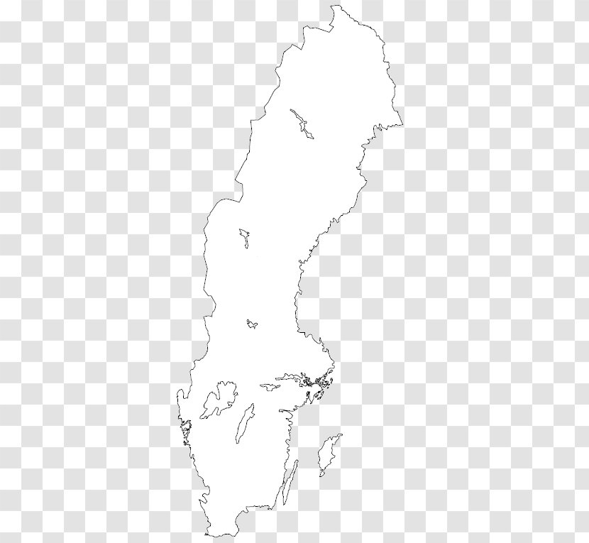 Svealand Statistics Sweden Swedish Dalarna County - Map Cartoon Transparent PNG