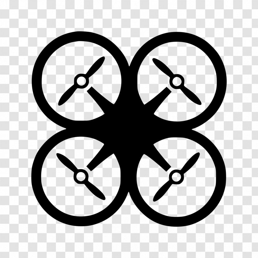 Vector Graphics Unmanned Aerial Vehicle Quadcopter Illustration - Symbol Transparent PNG