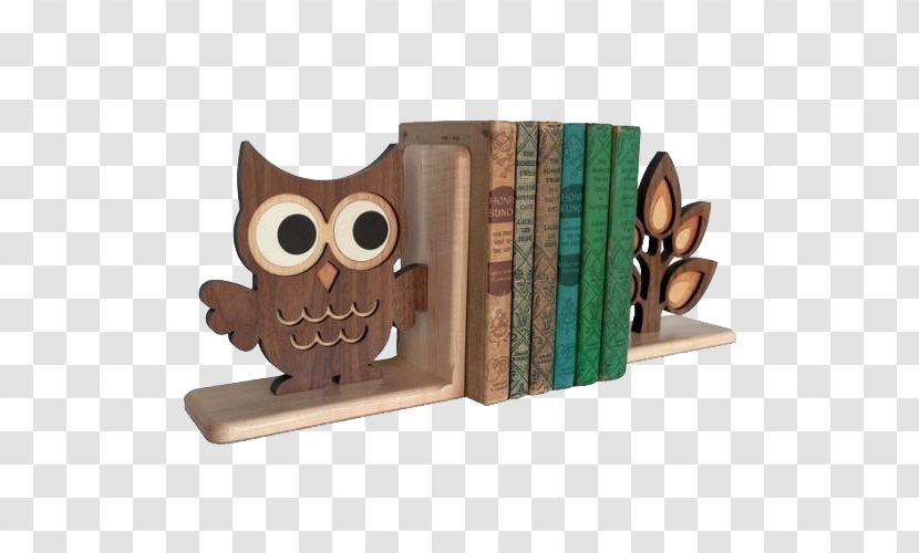 Bookend Nursery Bookcase Woodland Branch - Book - Owl Transparent PNG