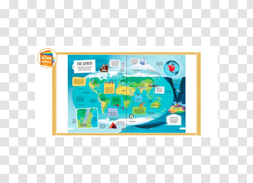 Scratch And Discover World Atlas Book Map Reading Transparent PNG